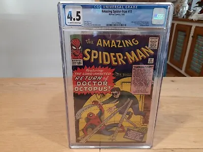 Buy Amazing Spider-Man #11, Marvel 4/1964, CGC 4.5, 2nd App. Doctor Octopus • 506.41£