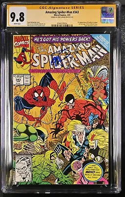 Buy Amazing Spider-Man #343 - Marvel - CGC SS 9.8 NM/MT - Signed By Erik Larsen • 270.64£