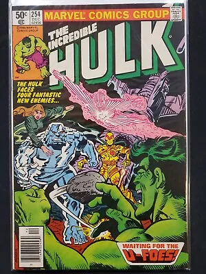 Buy The Incredible Hulk #254 U-Foes Newsstand Marvel 1980 FN+ Comics Book • 7.23£