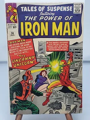 Buy Tales Of Suspense #56 Marvel 1964 1ST Appearance Of The Unicorn.  4.0 • 50.36£