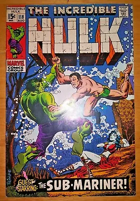 Buy The Incredible Hulk #118 ⚡6.5/++  🔥LOVELY BOOK🔥 • 351.24£