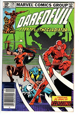 Buy Daredevil #174 (1981) - Grade 9.0 - 1st Appearance Of The Hand - Newsstand! • 31.54£