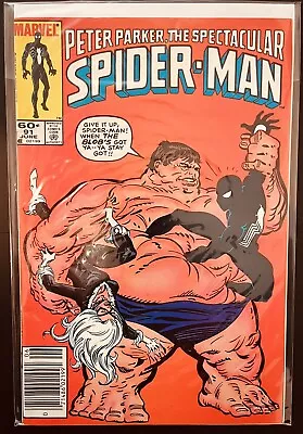 Buy PETER PARKER : THE SPECTACULAR SPIDERMAN #91 - Marvel Comics (NEWSSTAND) 1984 • 14.22£