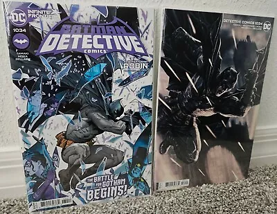 Buy Detective Comics (2016 Series) #1034 SET, COVER A & VARIANT, KEY! • 15.88£