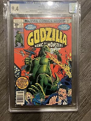 Buy Godzilla #1 Marvel Comics CGC 9.4 Grade 1977 • 139.92£