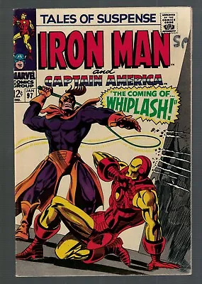 Buy Marvel Comics Tales Of Suspense 97 1st Whiplash Iron Man VFN 8.0 1967 • 239.99£