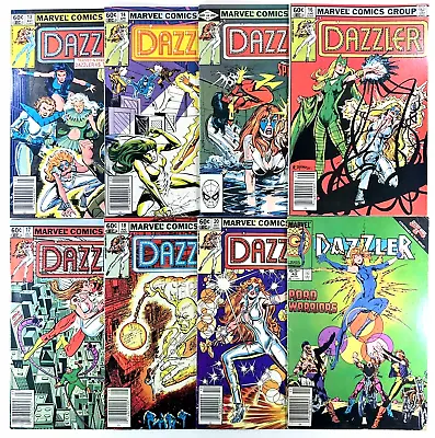 Buy Dazzler 13-18, 20, 40, Marvel Comics 1982 Vintage Comic Book Lot 8 Issues VF • 21.33£