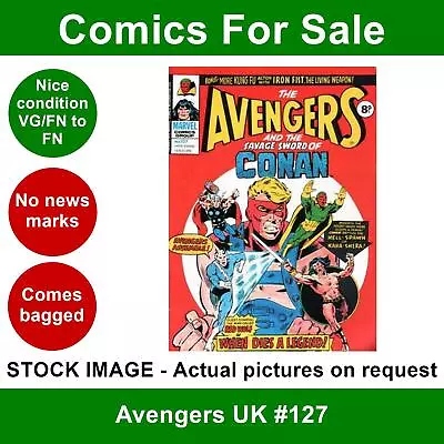 Buy Avengers UK #127 Comic - VG/FN Clean 21 February 1976 - Marvel UK • 5.99£