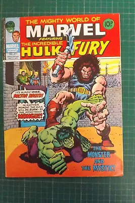 Buy COMIC MARVEL COMICS THE MIGHTY WORLD OF MARVEL INCREDIBLE HULK No271 1977 GN1093 • 4.99£