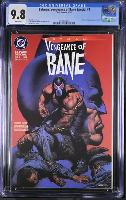 Buy Vengeance Of Bane Special #1 (DC 1993) CGC 9.8 White Pages First Print • 279.83£