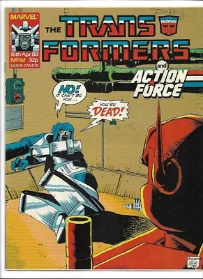 Buy The Transformers #161 And Action Force VG (1988) Marvel Comics UK • 2.50£