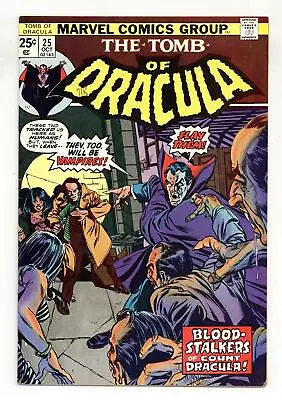 Buy Tomb Of Dracula #25 FN- 5.5 1974 1st App. Hannibal King • 91.94£