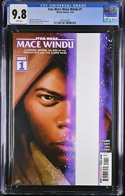 Buy Star Wars Mace Windu #1 CGC 9.8 1st Appearance Azita Cruuz Marvel 2024 Cover A • 42.67£