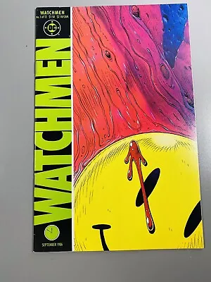 Buy WATCHMEN #1 DC 1986 1st Rorschach Dr. Manhattan Alan Moore 1st Print • 51.78£