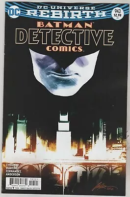 Buy Batman: Detective Comics #943 Variant (2016) Vf/nm Dc • 3.95£