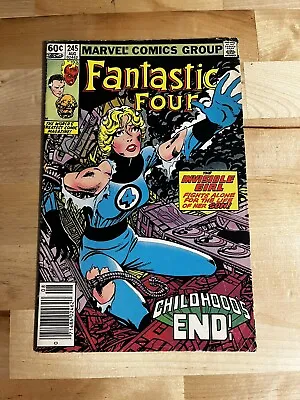 Buy Fantastic Four #245 1st Adult Franklin Richards Adult (Avatar) Mark Jewelers • 32.06£