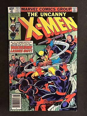 Buy 1980 The Uncanny X-Men Issue #133 Marvel Comics WOLVERINE 1st Solo Key Issue VF • 63.25£