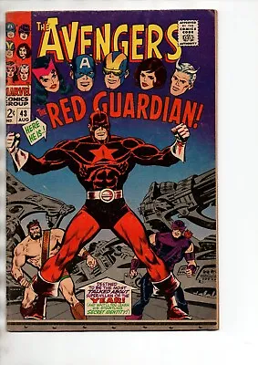 Buy Avengers #43 - 1st Appearance Of The Red Guardian • 65£
