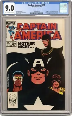 Buy 1984 Captain America #290 CGC 9.0 1st Mother Superior • 55.18£