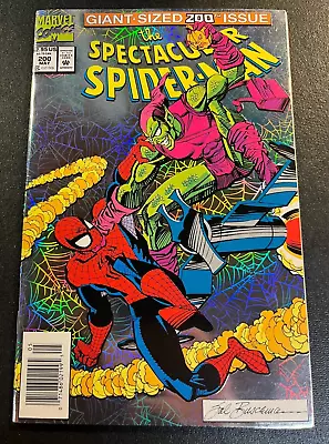 Buy Spectacular Spider-man 200 NEWSTAND HOLOFOIL PRISM Death Of Green Goblin V 1 • 11.19£
