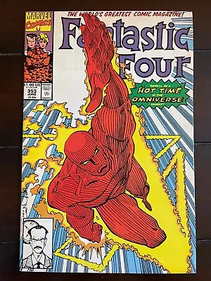 Buy Fantastic Four 353 1st Mobius M Mobius High Grade 7.5 Marvel Comic Book D67-130 • 28.77£