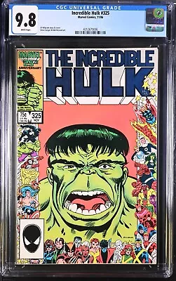 Buy Incredible Hulk # 325 CGC 9.8 NM/MT • 94.87£