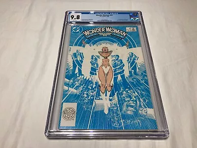 Buy Wonder Woman 15 CGC 9.8 NM/M Copper Age White Pages 1st App Of Silver Swan! 1988 • 80.34£