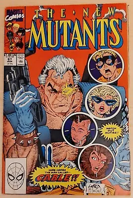 Buy The New Mutants #87 (Marvel, March 1990) 1st Cable • 80£