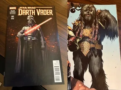 Buy Star Wars Darth Vader #1 1:15 Variant 1st Black Krrsantan Marvel VF/NM 2015 • 47.41£