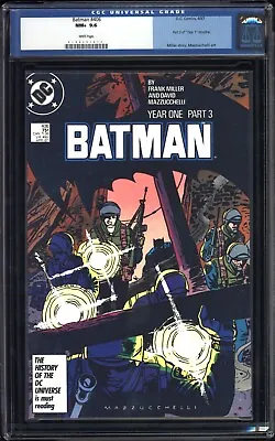 Buy Batman #406 Year 1 Part 3 Dc Comics 1987 Miller Story Cgc 9.6 Graded!  • 71.15£
