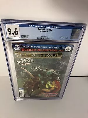 Buy Teen Titans #12 Main Cover CGC 9.6 1st App Batman Who Laughs C2017 DC NM+ 👀 • 108.33£