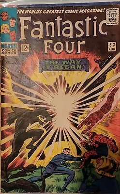 Buy Fantastic Four 53 Silver Age 2nd Black Panther/origin, 1st Klaw 1st Vibranium!! • 120.09£