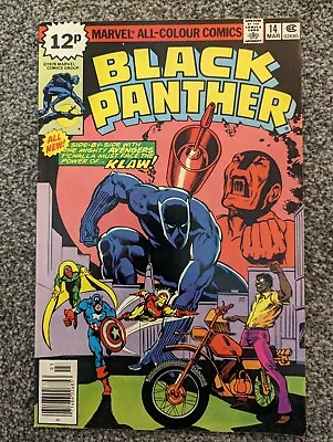 Buy Black Panther 14. Marvel Comics 1979. Klaw, Jakarra, Thunderbolts. Combined Post • 2.49£