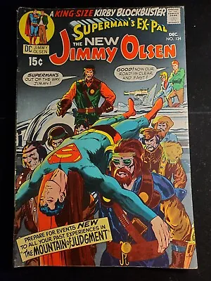 Buy Jimmy Olsen 134, 1st Appearance Of Darkseid, DC Comics 1970 • 200.84£