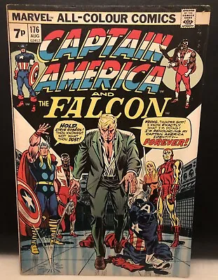 Buy CAPTAIN AMERICA #176 Comic Marvel Comics Bronze Age • 8.03£