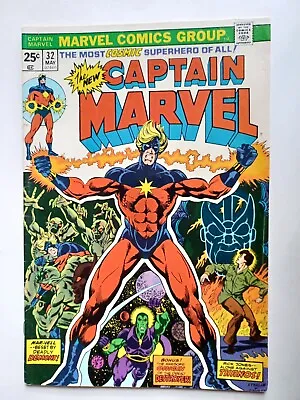 Buy Captain Marvel 32 1974 Marvel Comics • 19.99£