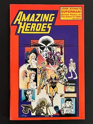 Buy Amazing Heroes #82 (November 1985, John Byrne Superman, TMNT) COMBINE SHIPPING • 15.80£