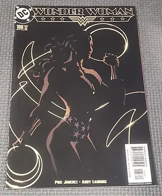 Buy WONDER WOMAN #188 (2002) Adam Hughes Black Lasso Silhouette Cover DC Comics AH! • 15.81£