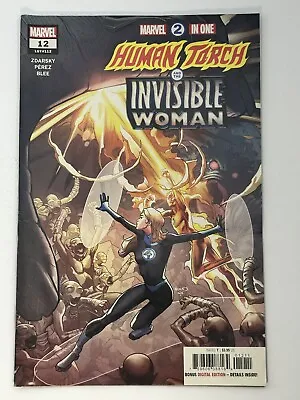 Buy Marvel Comics 2 In One - Human Torch & The Invisible Woman #12 Jan 2019 - VF/NM • 2.36£