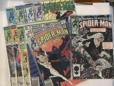 Buy Spectacular Spider Man #81 To #90 (10 Comics Lot - MARVEL 1983)  • 119.93£