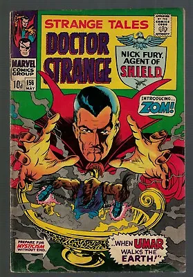 Buy Marvel Comics Strange Tales 156 VG 4.0  Strange Fantastic Four 1966  • 15.99£