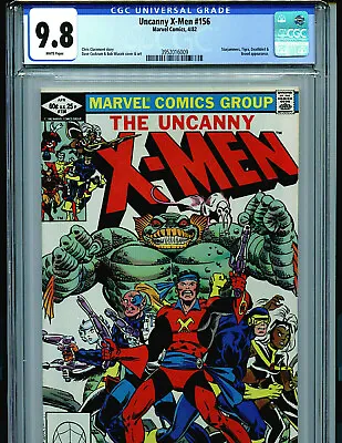 Buy Uncanny X-Men  #156 CGC 9.8 1982 Marvel Starjammers Amricons K45 • 346.87£