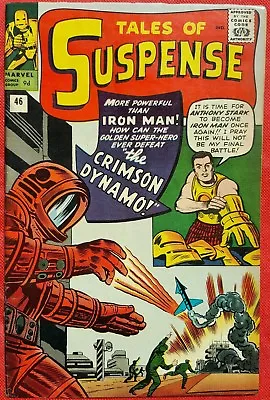 Buy Tales Of Suspense 46 1963 1st Appearance Of Crimson Dynamo Vf  • 650£
