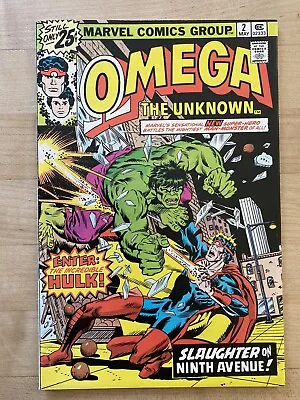 Buy Omega The Unknown #2 - Incredible Hulk Appearance! Marvel Comics, Combined Ship! • 6.37£