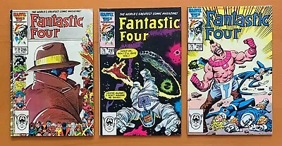 Buy Fantastic Four #296, 297 & 298 (Marvel 1986) 3 X FN+ To VF Comics • 24.50£
