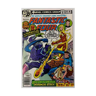Buy Marvel Comics Fantastic Four Fantastic Four 1st Series #204 VG • 7.91£