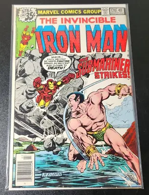 Buy Iron Man #120 1st Appearance Of Justin Hammer 1979 Bob Layton Sub-Mariner Cover  • 28.02£