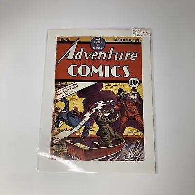 Buy Adventure Comics September 1939 #42 The Sandman Cover Print Bagged • 37.99£