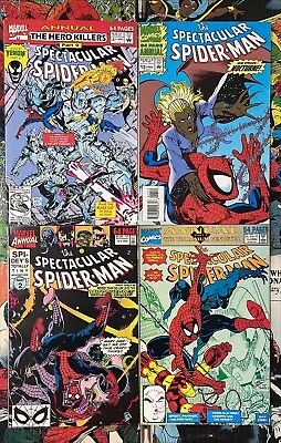 Buy Spectacular Spider-Man Annual #10, 11, 12, 13 1990-1993 Lot Of 4 Marvel Comics • 12.61£