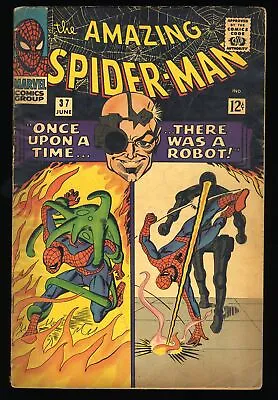 Buy Amazing Spider-Man #37 VG- 3.5 1st Norman Osborne! Stan Lee! Marvel 1966 • 62.28£